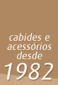 cabides e acessórios desde 1982